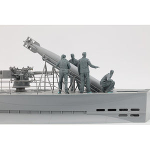 Border Model BR-003 German Submarines &amp;amp; Commanders (Loading) resin figures 5 Pcs. 1/35 – image 4