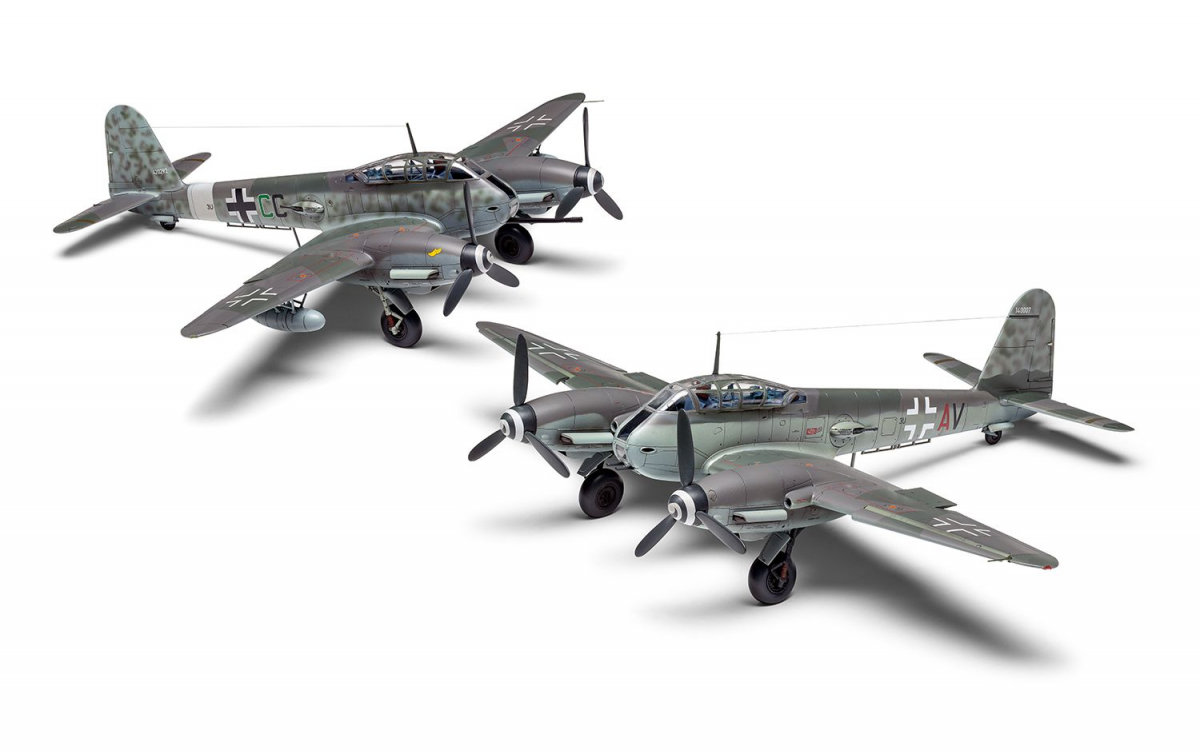 Airfix 04066 Messerschmitt Me 410A-1/U2 U4 1/72 – image 4