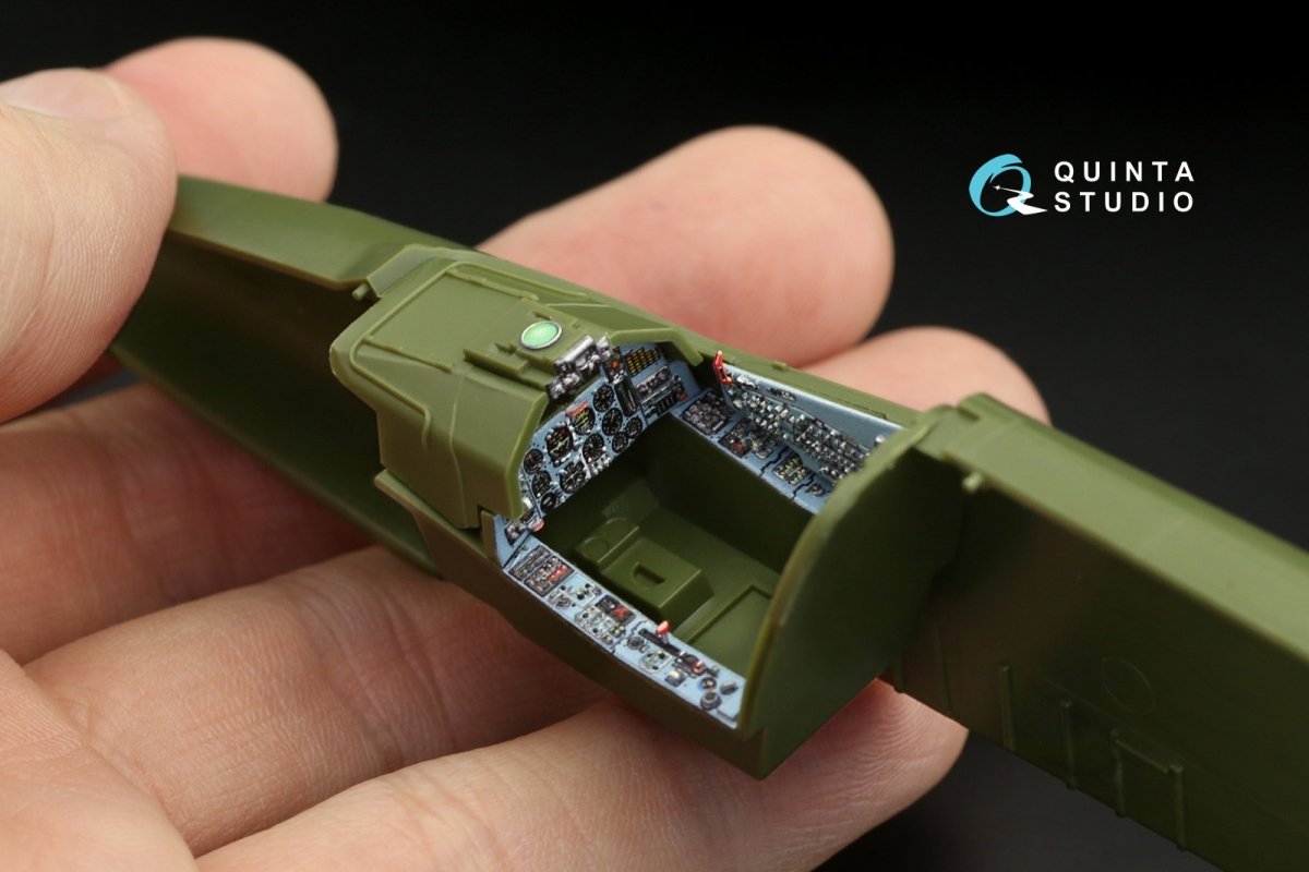 Quinta Studio QDS-48249 Su-25 3D-Printed &amp;amp; colored Interior on decal paper (Zvezda) 1/48 – Bild 4