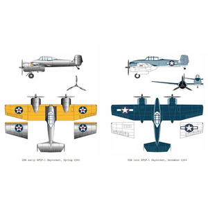 Academy 12363 USN XF5F-1 Skyrocket 1/48 – immagine 4