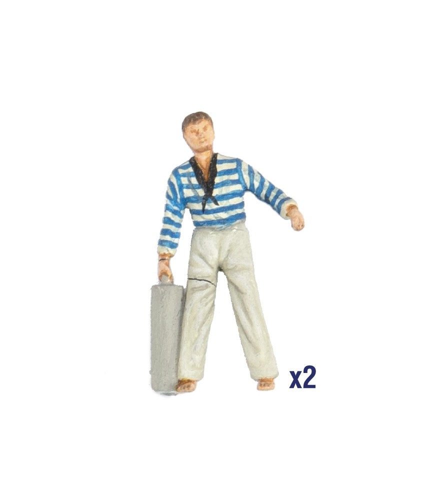 ARTESANIA LATINA 22900F2 Metalowe Figurki Age of Sail Crew - 19 figurek (1700-1815) 1/84