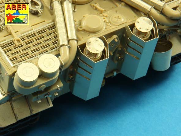 Aber 35K26 Pz.Kpfw. VI Ausf.E ( i.Kfz.181) Tiger I – s.PzAbt. 501 in Tunisia 1/35 – imagen 13