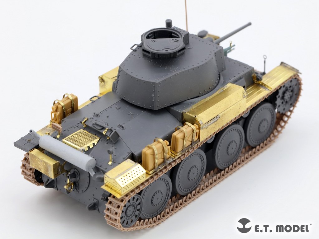 ET modèle E35-312 seconde guerre mondiale allemand Pz.Kpfw.38(t) Ausf.E/F pour TAMIYA 35369 1/35 – image 2