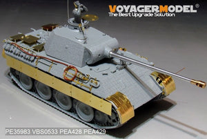 Voyager Model PE35983 WWII German Panther D Tank Late version Basic For TAKOM 2104 1/35 – image 11