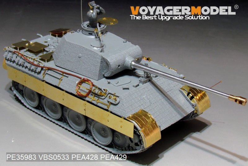 Voyager Model PE35983 WWII German Panther D Tank Late version Basic For TAKOM 2104 1/35 – image 11