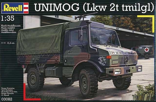 Revell 03082 Unimog Lkw 2t tmilgl 1/35