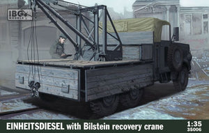 IBG 35006 Einheitsdiesel with Bilstein recovery crane 1/35