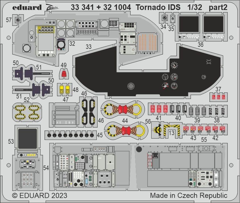 Eduard 321004 Tornado IDS interior ITALERI 1/32 – Bild 2