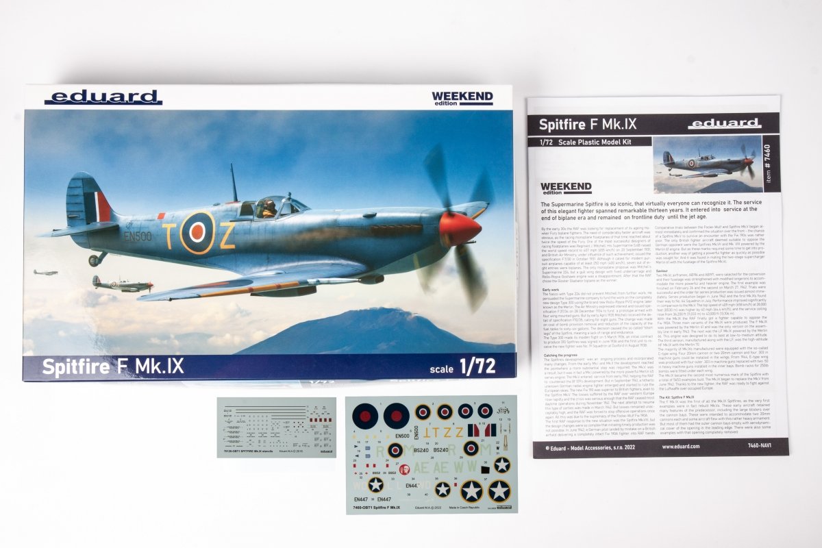 Eduard 7460 Spitfire F Mk. IX 1/72 – image 2