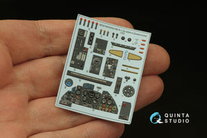 Quinta Studio QD32165 Do 335A-0 3D-Printed &amp;amp; colored Interior on decal paper (Zoukei-mura) 1/32 – image 11