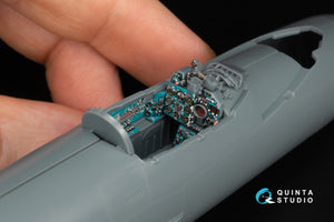 Quinta Studio QD+48577 MiG-21MF Fishbed-J (Moscow plant) 3D-Printed &amp;amp; colored Interior on decal paper (Eduard) (with 3D-printed resin parts) 1/48 – image 10