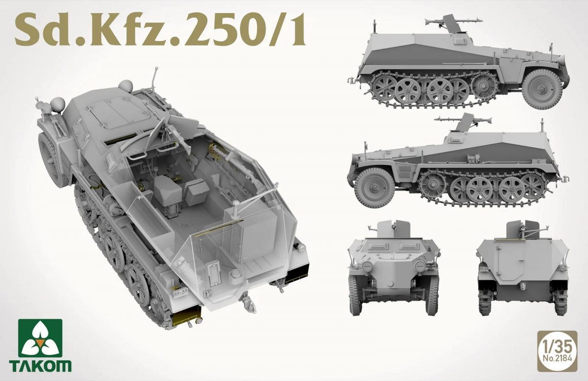 Takom 2184 Sd.Kfz.250/1 1/35 – Bild 4