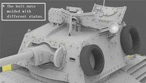 Gecko Models 35GM0001 CRUISER TANK MK.II ACS WITH INTERIOR 1/35 – zdjęcie 14