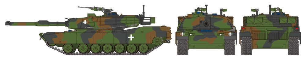 Tamiya 25216 U.S. M1A1 Abrams Tank &amp;quot;Ukraine&amp;quot; 1/35 – immagine 7
