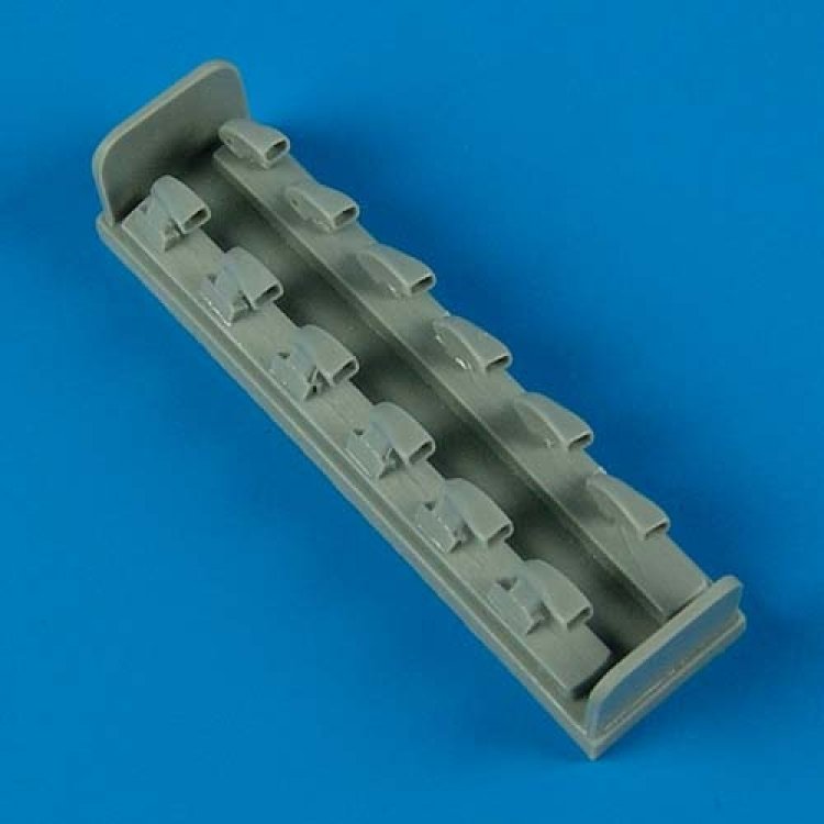 Quickboost QB48414 Bf 109F exhaust Zvezda 1/48