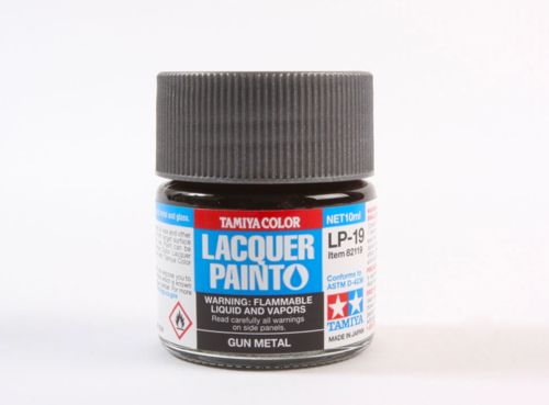 Tamiya 82119 LP-19 Gun metal 10ml – Bild 3
