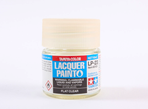 Tamiya 82123 LP-23 Flat clear 10ml – image 3