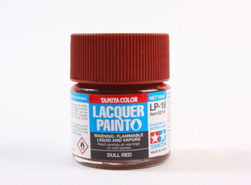 Tamiya 82118 LP-18 Dull red 10ml – Bild 3