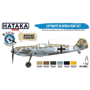 Hataka HTK-BS06.2 Luftwaffe in Africa paint set (6x17ml) – Bild 2