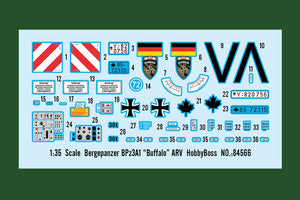 Hobby Boss 84566 Bergepanzer BPz3A1 Buffalo ARV 1/35 – immagine 5