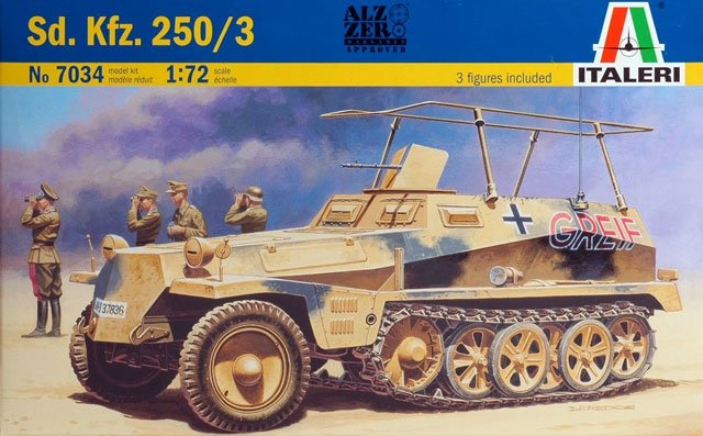 Italeri 7034 Sd. Kfz. 250/3 1/72 – image 2