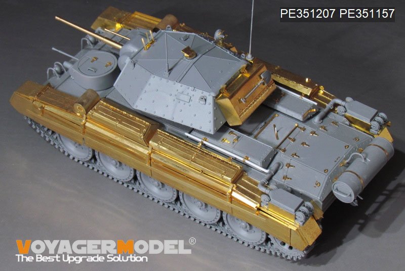 Voyager Model PE351207 WWII UK Crusader Mk.II tank Basic (For Boder BT-015) 1/35 – imagen 3