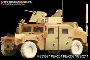 Voyager Model PEA232 Modern USMC HUMVEE M1114 Space Amour (GP) 1/35 – Bild 4