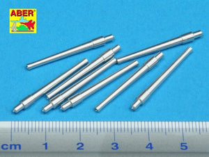 Aber 350L-31 Set of 8 pcs 381mm (15in) L42 Mk.I short barrels for Hood, Repulse, Queen Elisabeth, Vanguard 1/350 – immagine 2