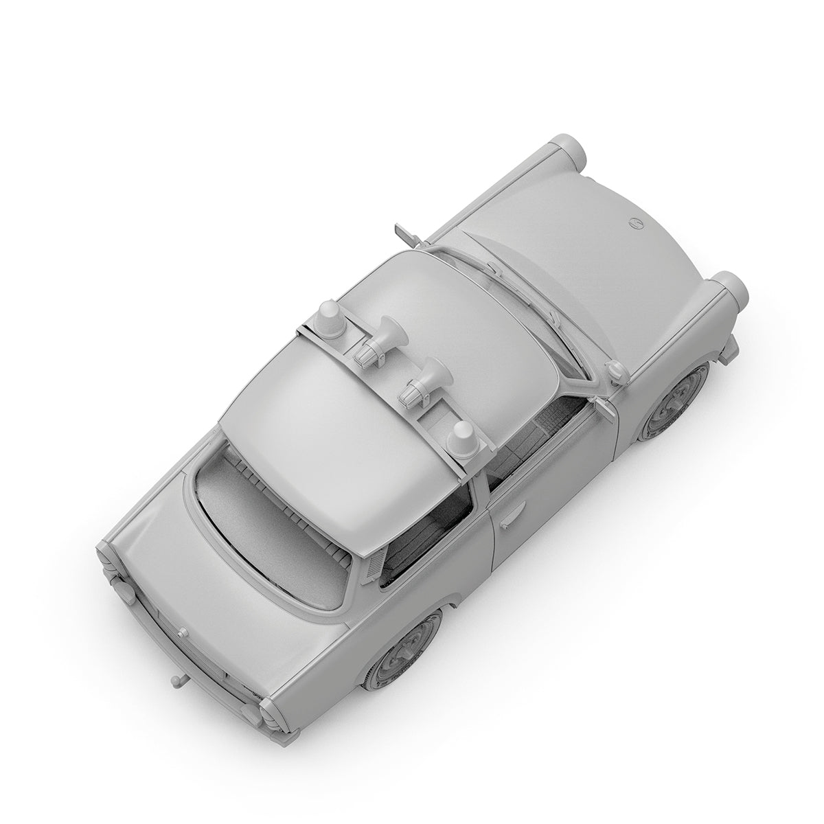AK Interactive AK35032 Trabi 601 S (photo-etched fret) (vinyl tires) (decals) 1/35