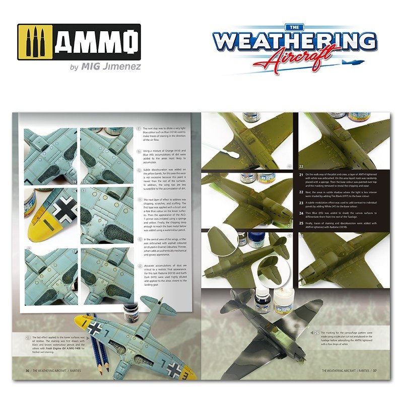AMMO de Mig Jimenez 5216 The Weathering Aircraft Numéro 16. RARESTÉS (Anglais) – image 3