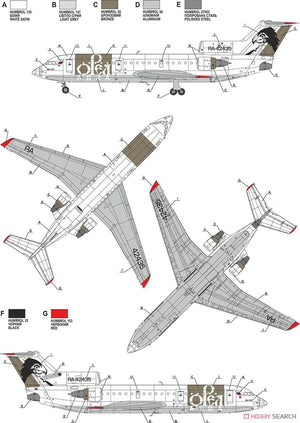 A-Model 72342 Yak-42D 1/72 – immagine 4