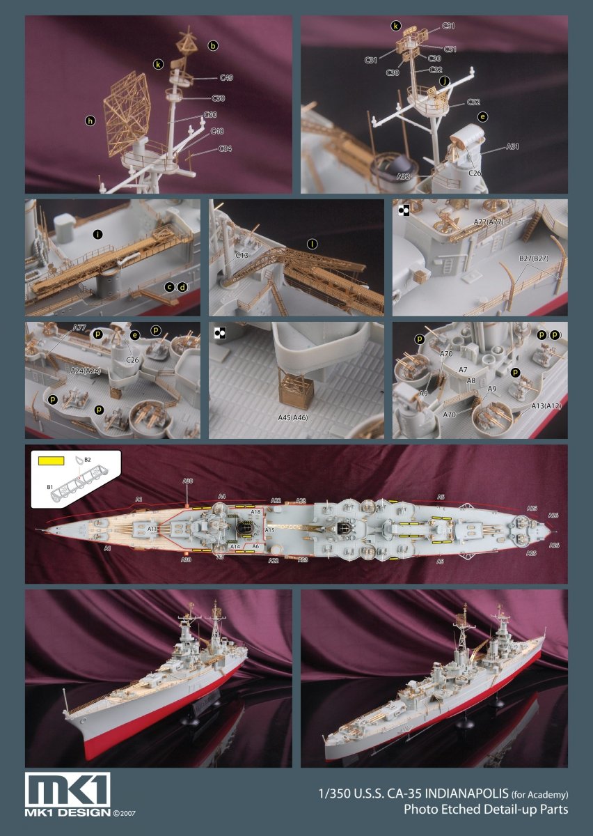 MK1 Design MD-35027 Indianapolis Asic Academy 1/350 – immagine 7