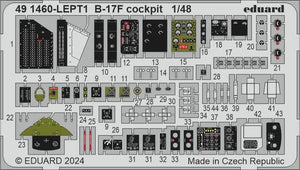 Eduard BIG49427 B-17F alternate nose (frame X) PART I EDUARD 1/48 – immagine 2