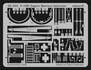 Intérieur du F-18E Eduard 49353 au 1/48 (Hasegawa) – image 2