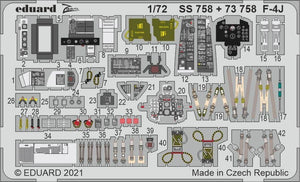 Eduard 73758 F-4J FINE MOLDS 1/72 – Bild 2