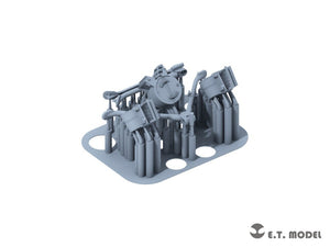 E.T. Model P35-218 Modern German Mg3 Machinegun &amp;amp; Ammo Box ( 3D Print ) 1/35 – zdjęcie 8