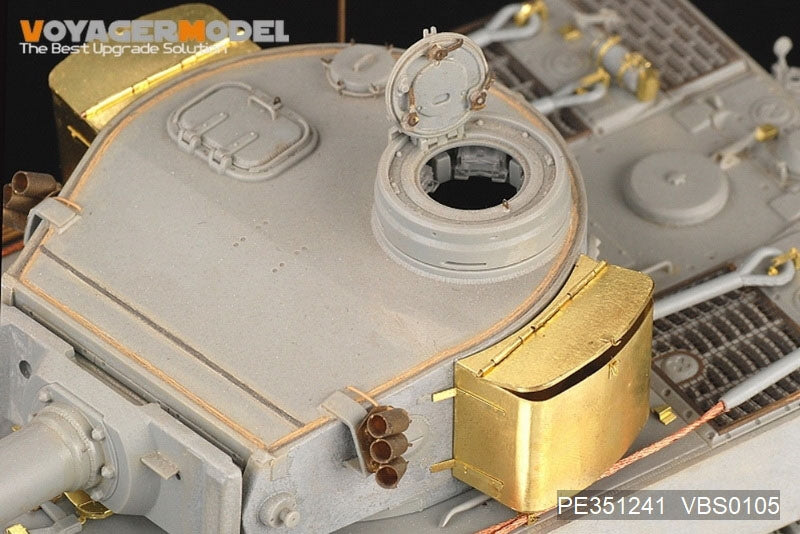 Maquette Voyager PE351241 Tiger I allemand de la Seconde Guerre mondiale, production initiale pour BORDER BT-014, échelle 1/35 – image 7