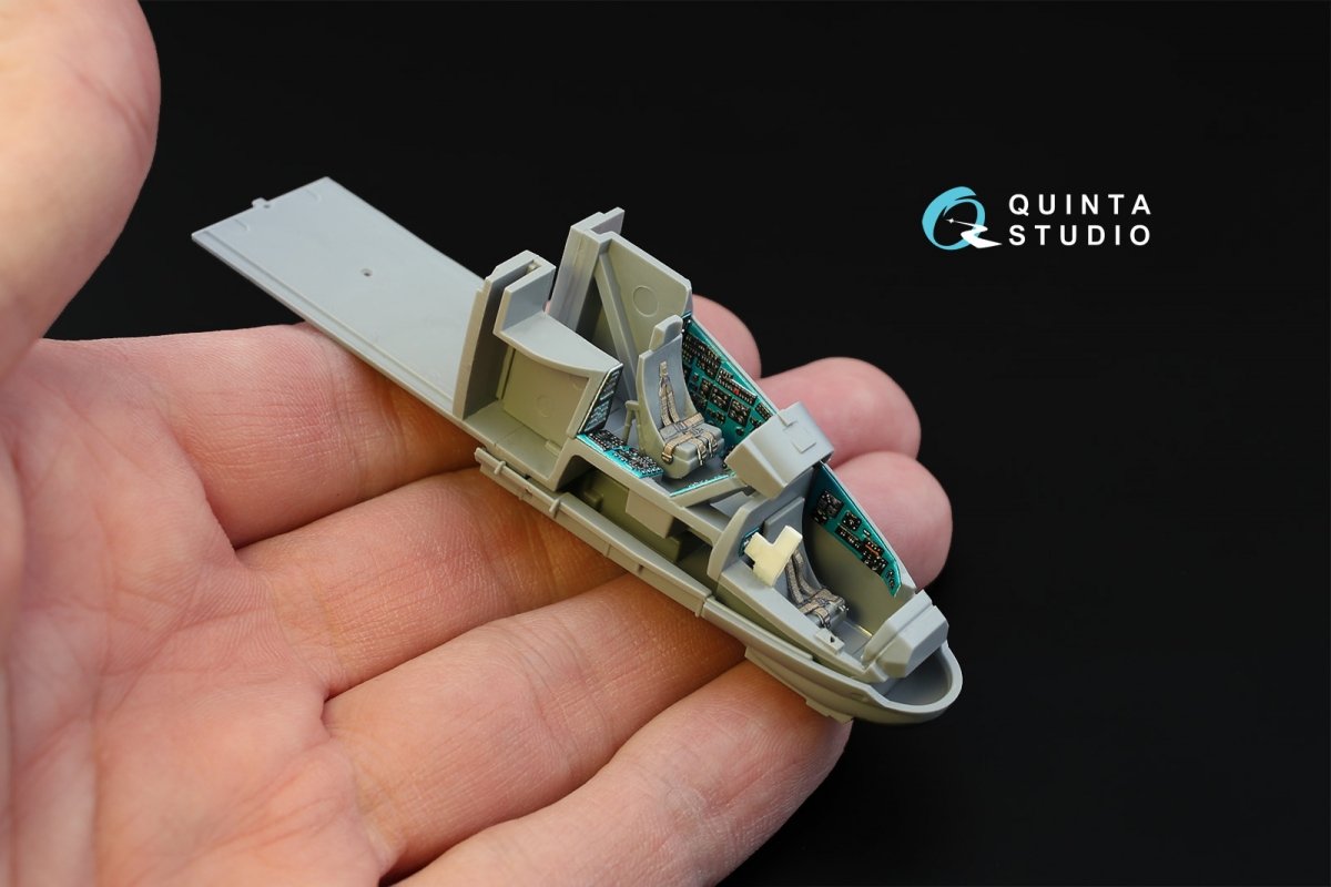 Quinta Studio QD72018 Mi-24P 3D-Printed &amp;amp; coloured Interior on decal paper (for Zvezda kit) 1/72 – immagine 5