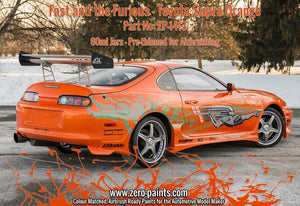 Zero Paints ZP-1413 Fast and the Furious Toyota Supra Orange Pearl Paint 60ml – immagine 2