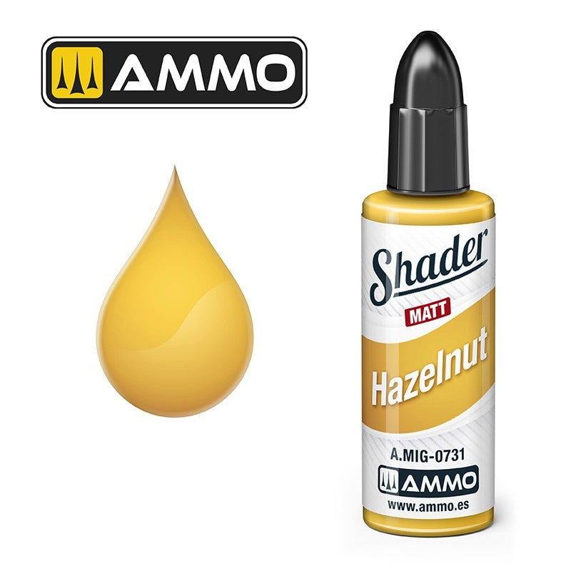 Munitions de Mig Jimenez A.MIG 0731 Noisette Shader Matt
