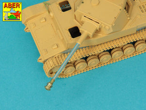 Aber 48L46 German 75 mm Barrel for KwK 40 L/48 1/48 – image 3