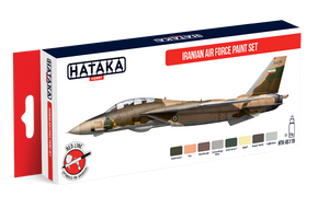 Hataka AS119 Iranian Air Force Paint Set 8x17 ml – Bild 2