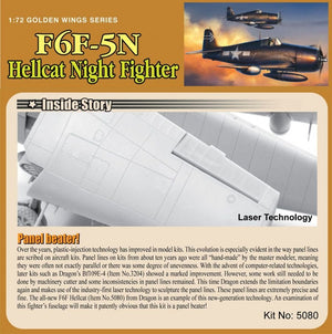 Dragon 5080 F6F-5N Hellcat Night Version 1/72 – immagine 2