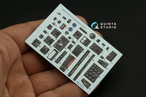 Quinta Studio QD32103 He 219 3D-Printed &amp;amp; coloured Interior on decal paper ( ZM SWS ) 1/32 – imagen 10