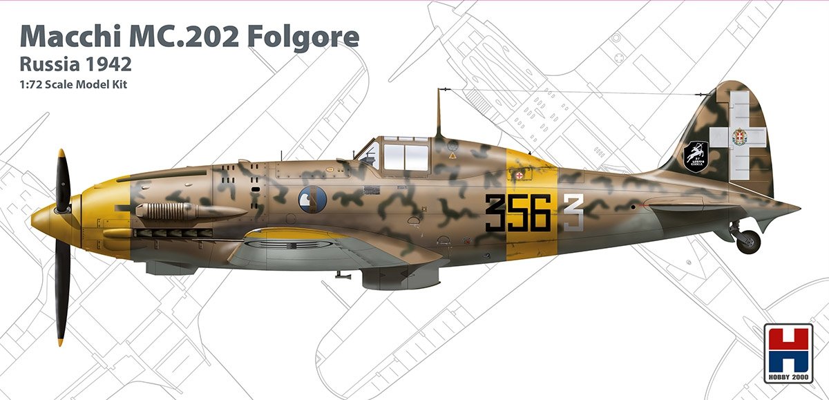 Hobby 2000 72007 Hobby 2000 72007 Macchi MC.202 Russie 1942 1/72