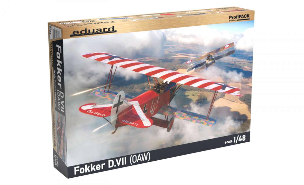 Eduard 8136 Fokker D.VII (OAW) ProfiPACK edition 1/48 – zdjęcie 2