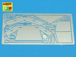 Blindage additionnel Aber 35A100 pour chasseur de chars américain M10 (1/35)