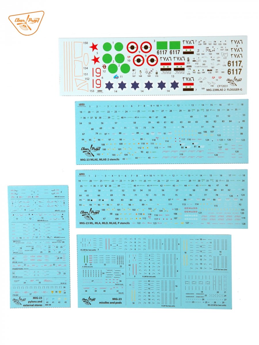 Propulseur transparent ! Kit expert MiG-23MLAE-2 Flogger-G CP72031 au 1/72  – image 4