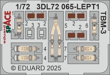 Eduard 3DL72065 TBM-3 SPACE HOBBY BOSS 1/72 – image 3