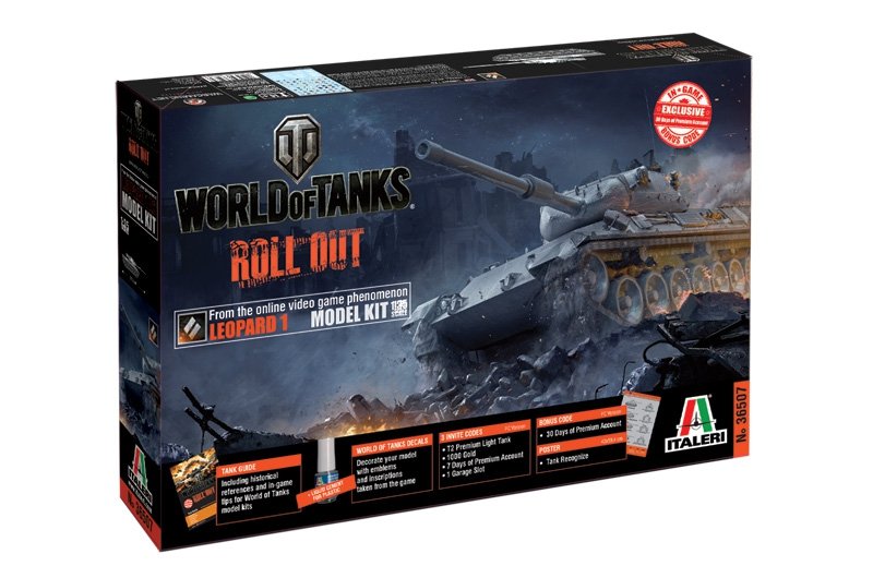 Italeri 36507 World of Tanks - Leopard 1
